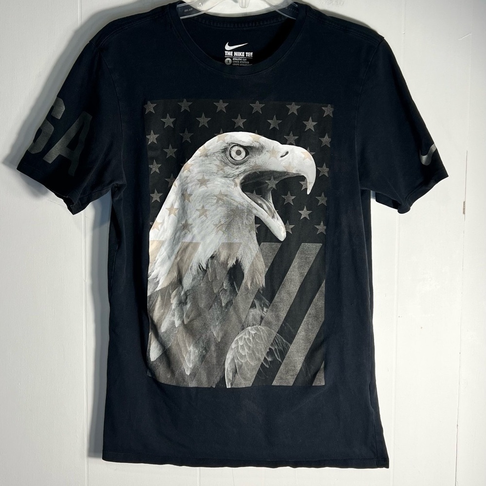The Nike Eagle Black Athletic Cut Tee 32